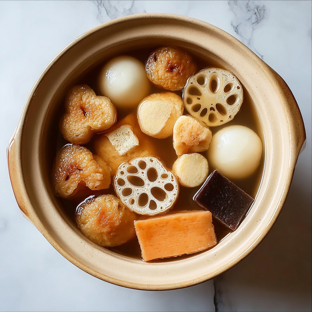 Cozy Homemade Oden: A Comfort Food Hug Recipe - Recipe Image