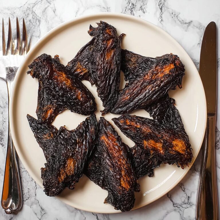 Crispy Deep Fried Savory Bat Wings for Your Spooky Party Recipe