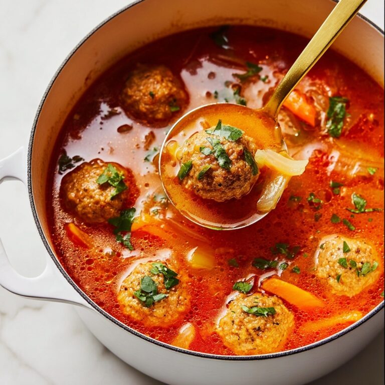 Italian Meatball Soup Recipe