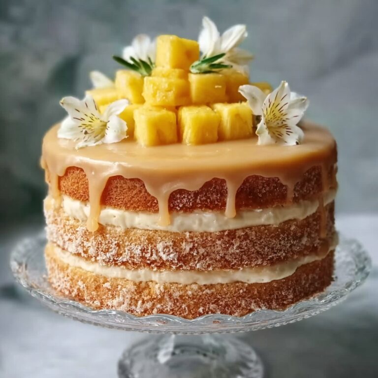 Juicy Pineapple Heaven Cake Recipe