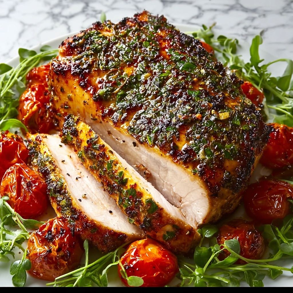 Herb Buttermilk Marinated Turkey Breast Recipe - Recipe Image