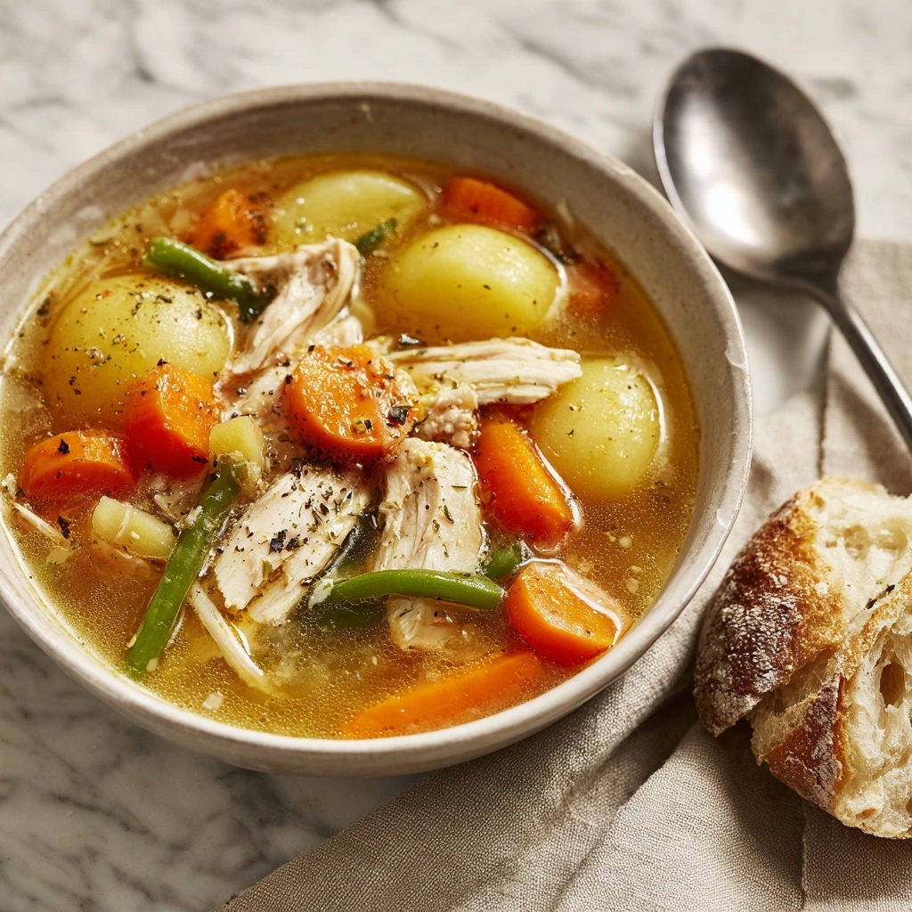 Chicken Florentine Soup Recipe - Recipe Image