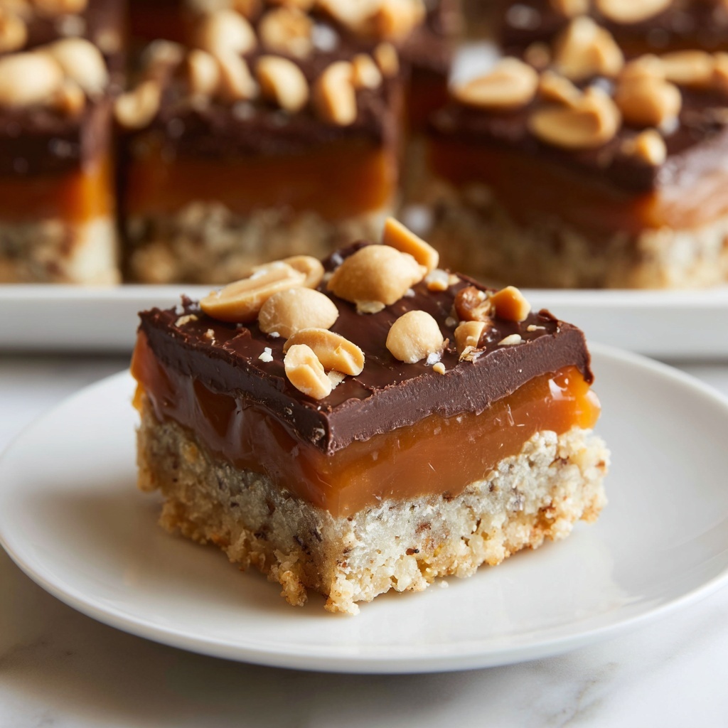 Low-Carb Snickers Bars Recipe - Recipe Image