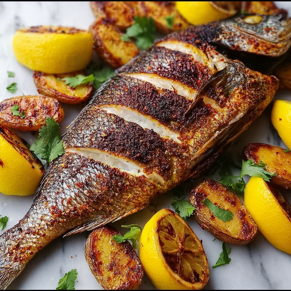 Oven-Grilled Tilapia with Fried Plantains Recipe - Recipe Image
