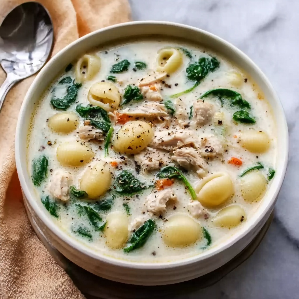 Olive Garden Chicken Gnocchi Soup Recipe - Recipe Image
