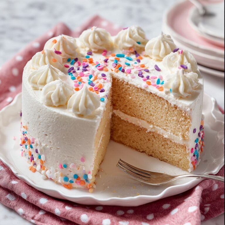 White Cake From Scratch Recipe