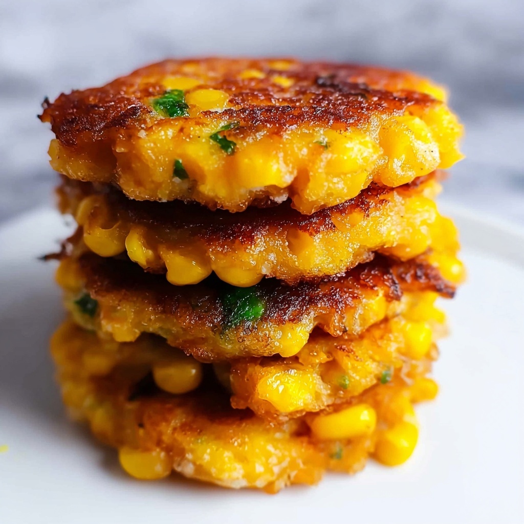 Cheesy Corn Fritters Recipe - Recipe Image