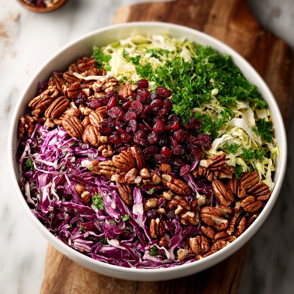 Cranberry Pecan Slaw Recipe - Recipe Image