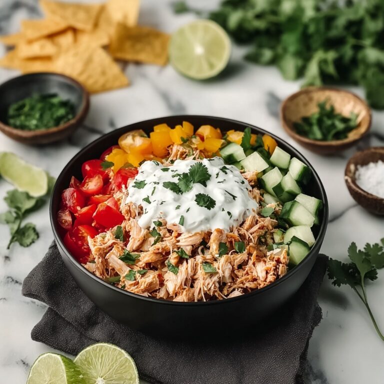 Savory Mexican Pulled Chicken for Tacos and More Delights Recipe