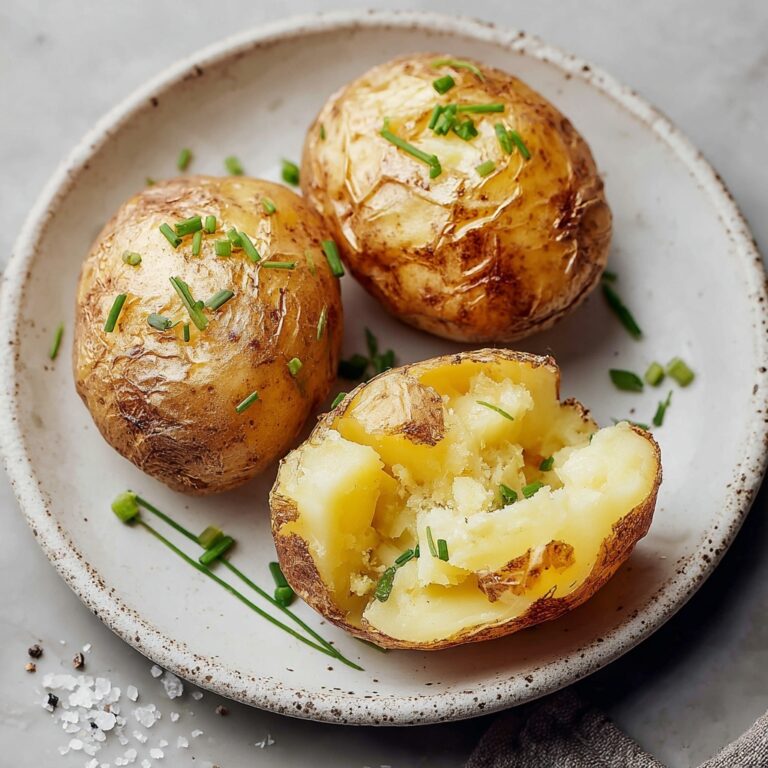 Air Fryer Jacket Potatoes (Baked Potatoes) Recipe