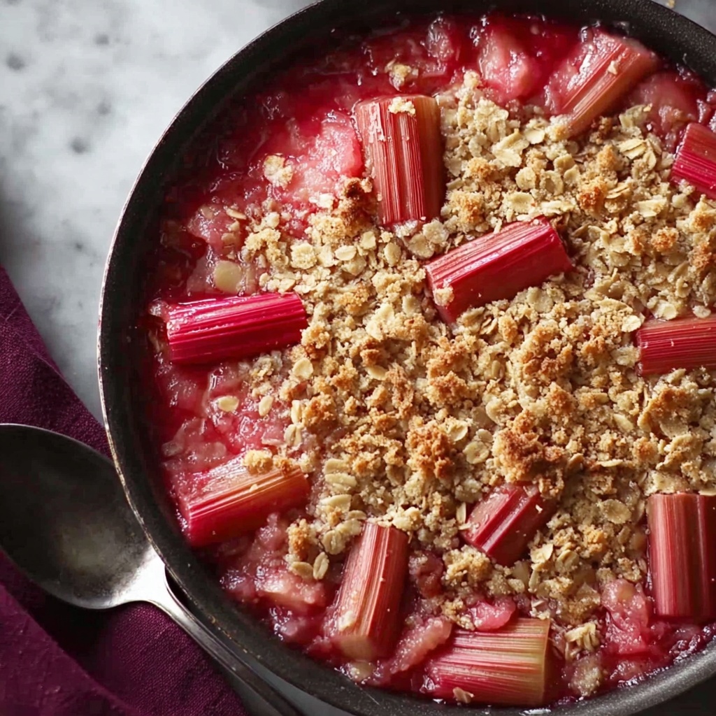 Rhubarb Crisp Recipe - Recipe Image