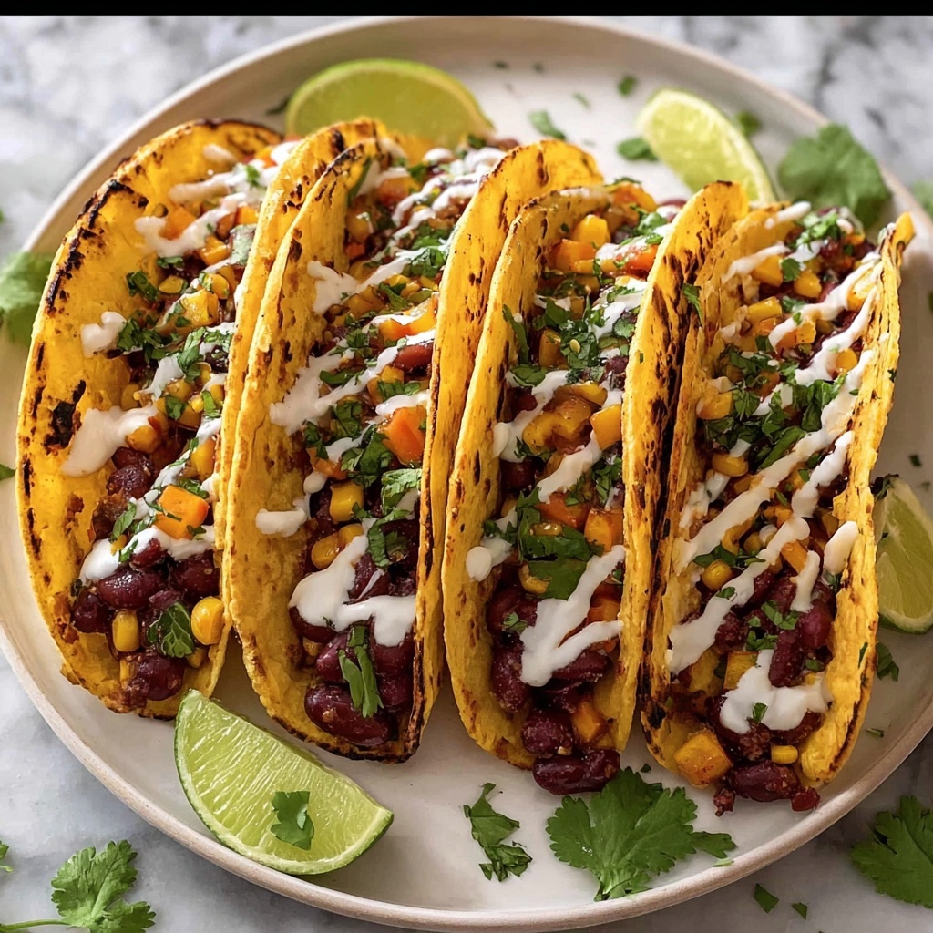 Refried Bean Tacos Recipe - Recipe Image