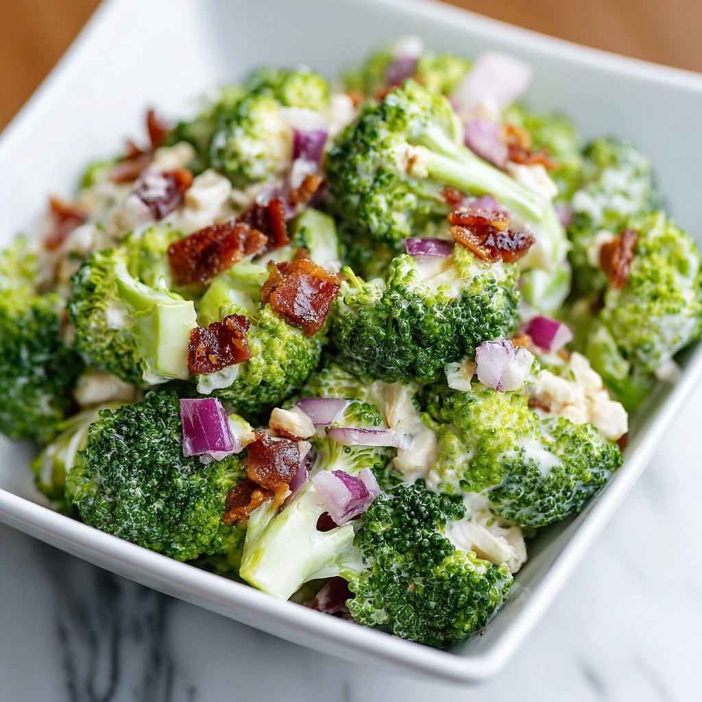 Creamy Broccoli Salad Recipe - Recipe Image