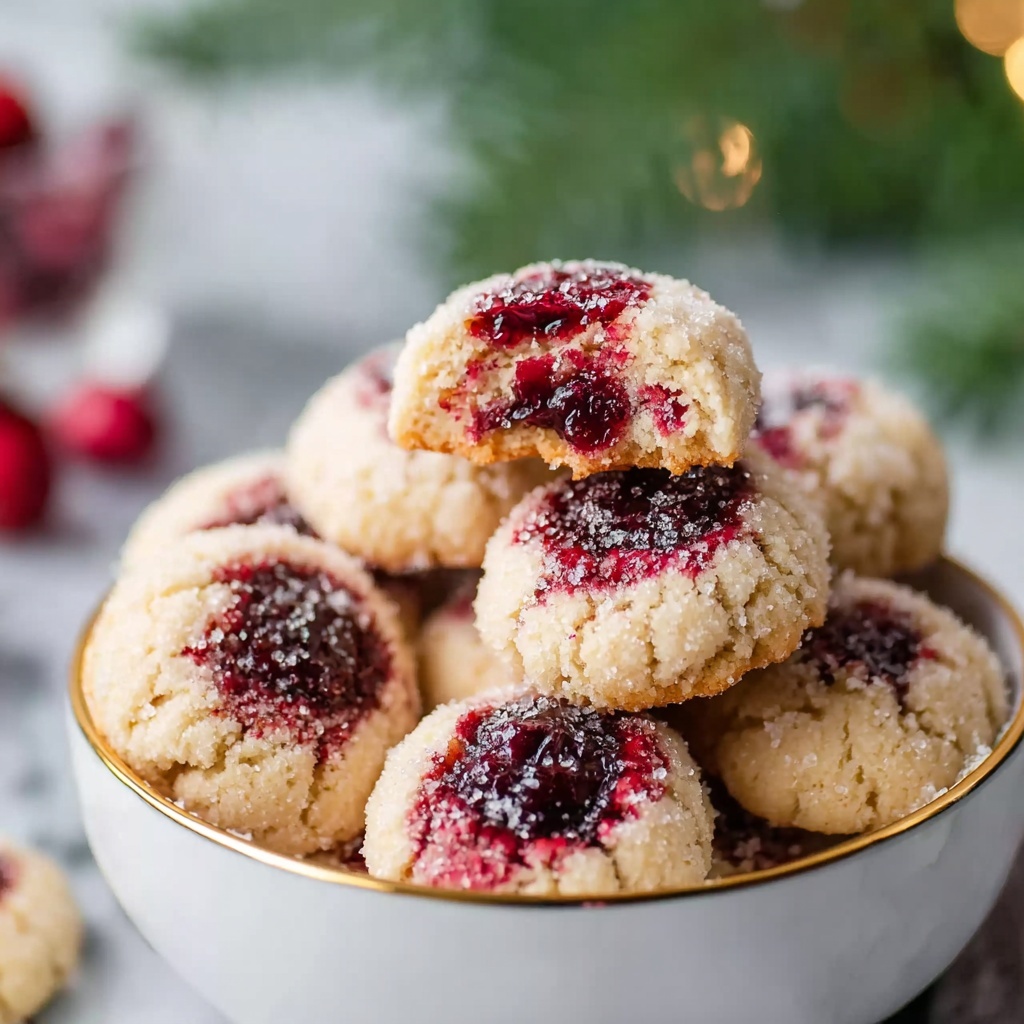 Sparkling Sugarplum Cranberry Cookies for Holiday Cheer Recipe - Recipe Image