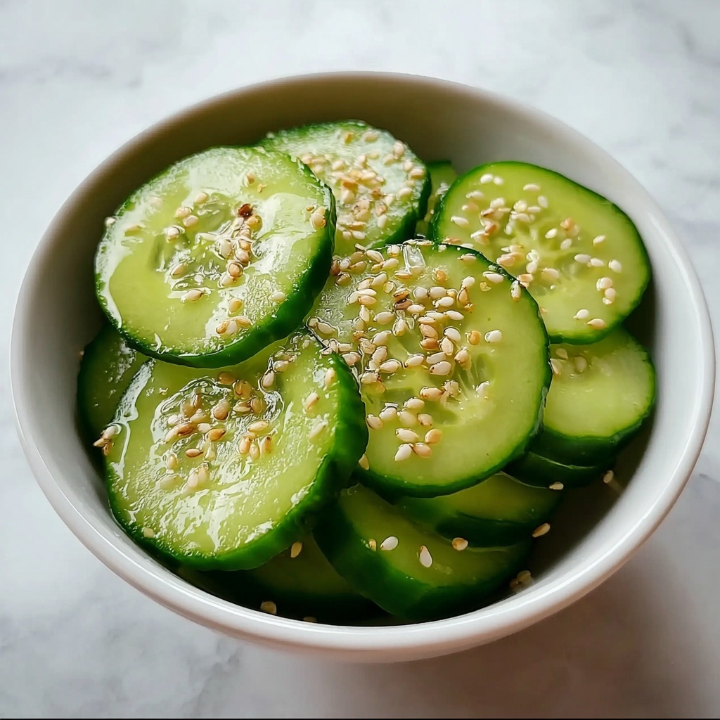 Delicious Sunomono: Quick Japanese Cucumber Salad Recipe - Recipe Image