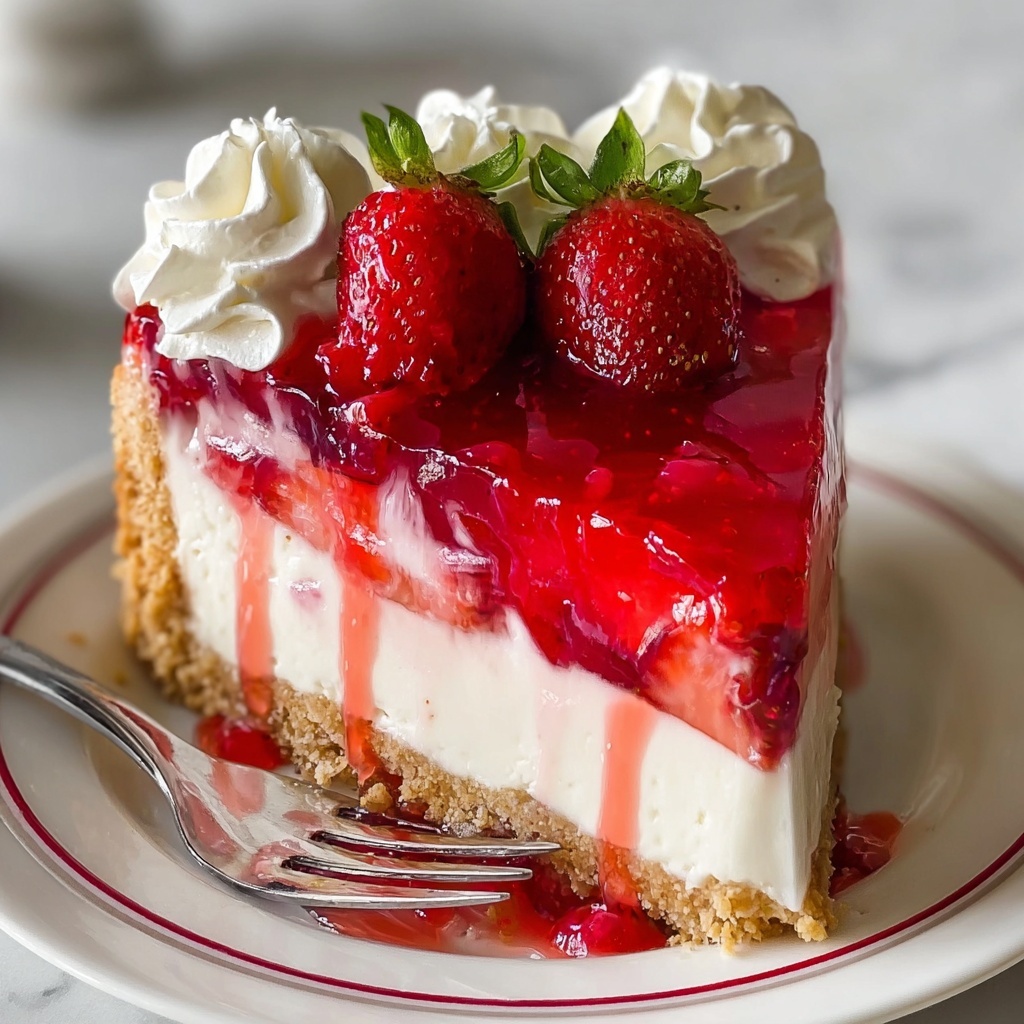 Strawberry Swirl Cheesecake Recipe - Recipe Image