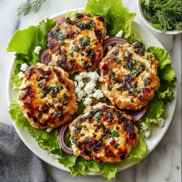 Greek Chicken Burgers Recipe