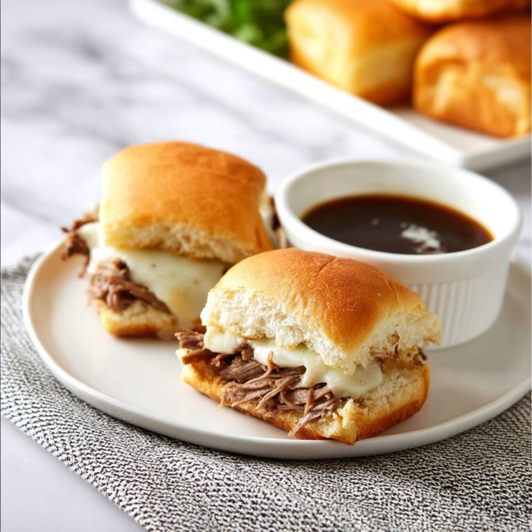 Slow Cooker French Dip Sandwiches Recipe