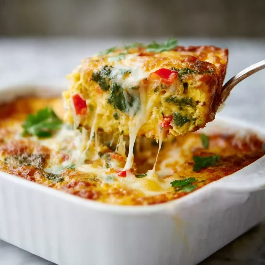 Delicious Chile Relleno Casserole Recipe - Recipe Image