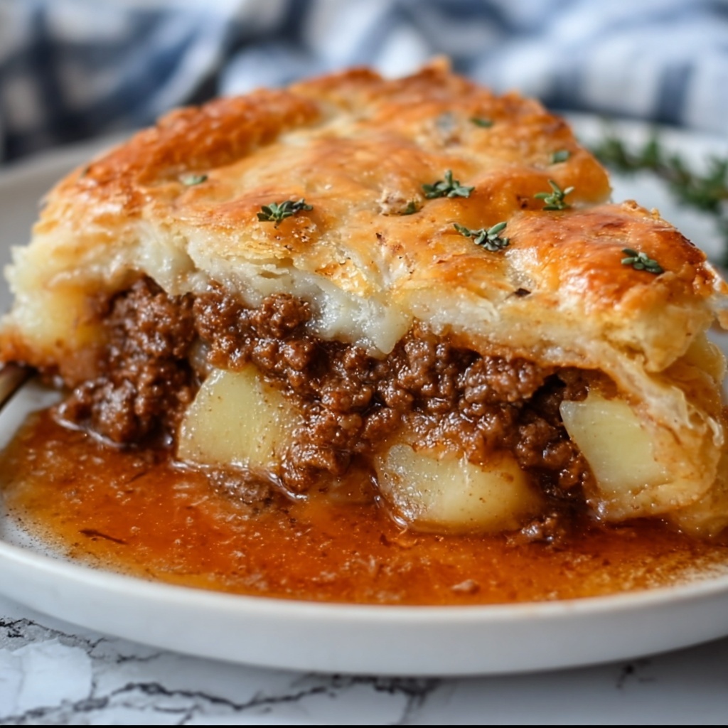 Comforting Italian Crescent Casserole Recipe - Recipe Image