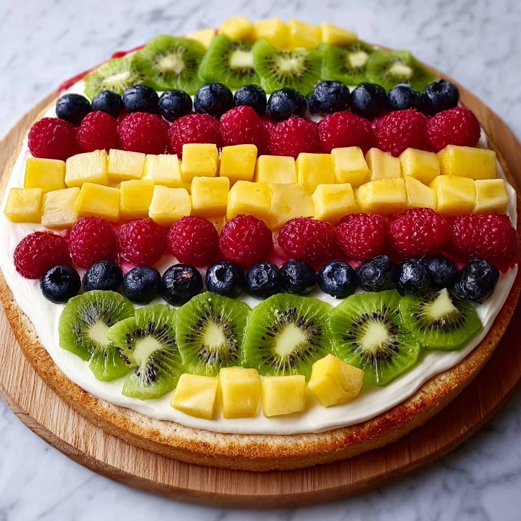 Easter Egg Fruit Pizza Recipe - Recipe Image