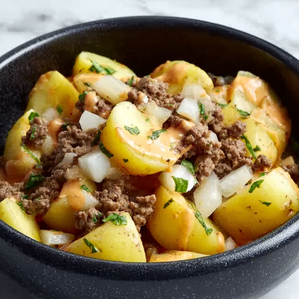 Cowboy Potato Casserole Recipe - Recipe Image