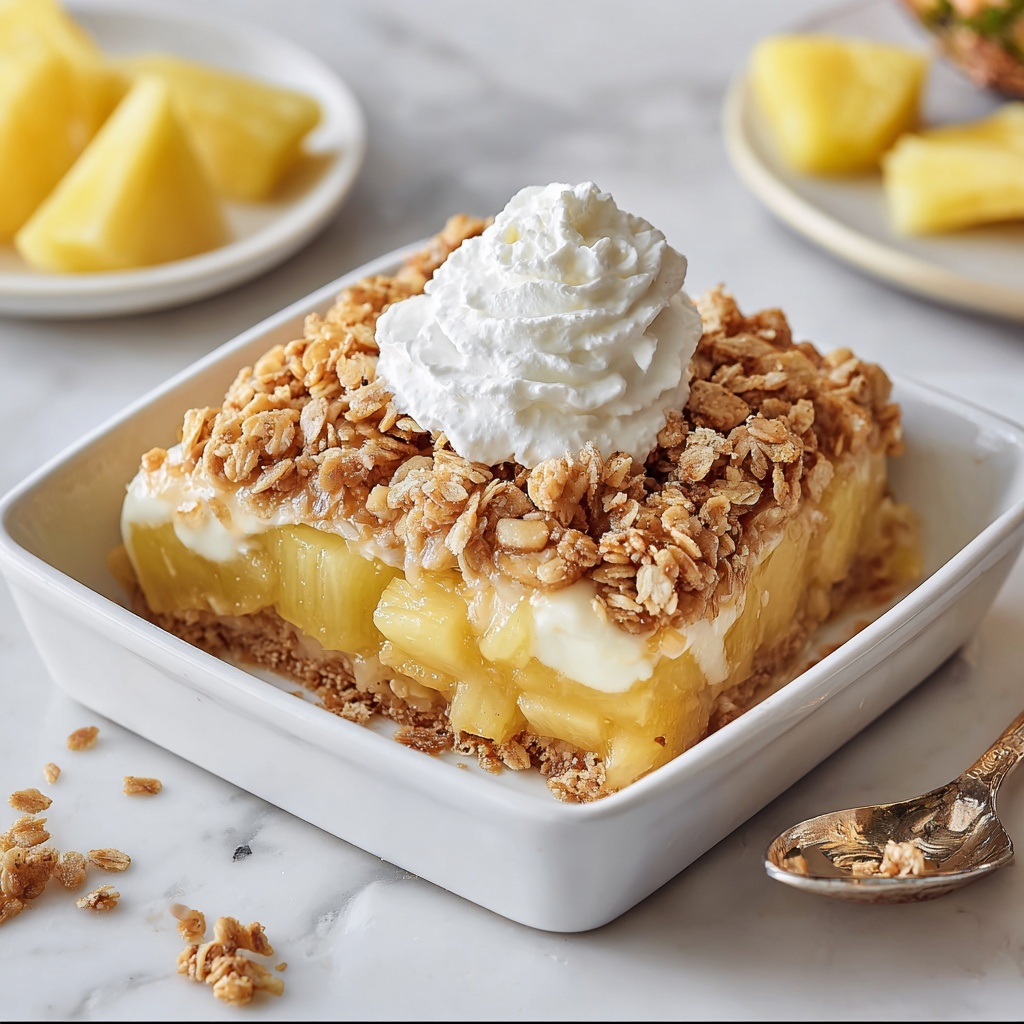 Pineapple Crisp Recipe - Recipe Image