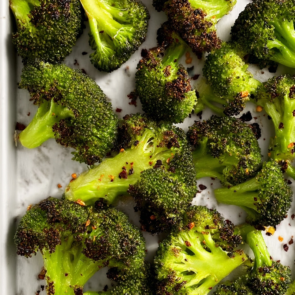 Roasted Broccoli with Garlic and Parmesan Recipe - Recipe Image