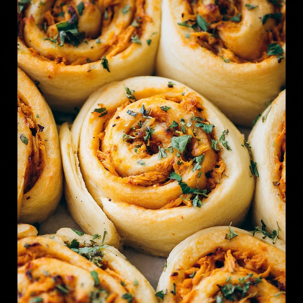 BBQ Chicken Rollups Recipe - Recipe Image