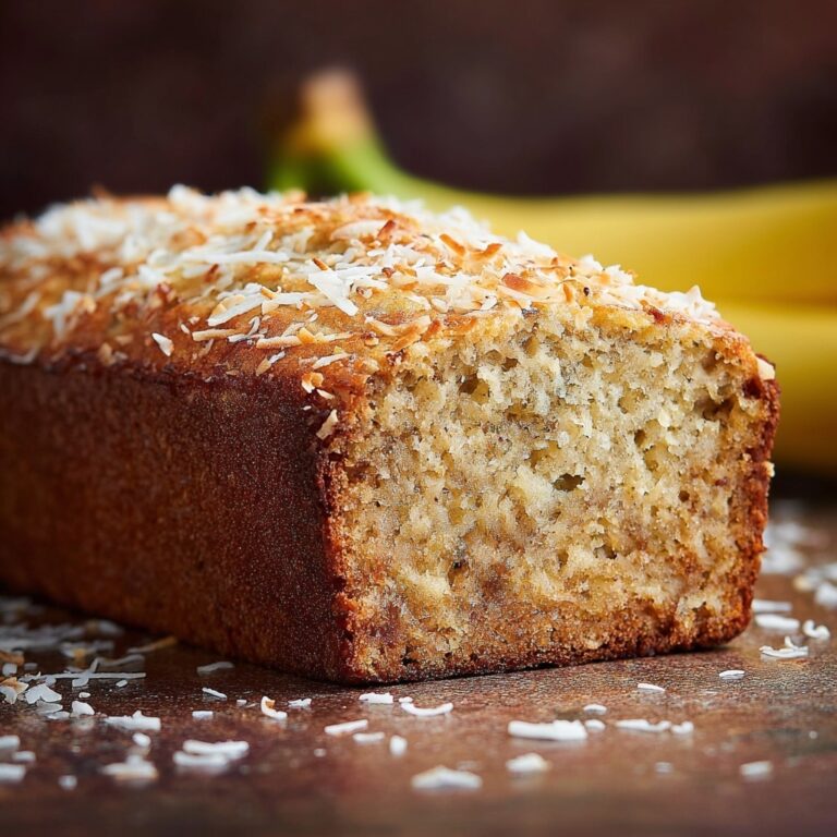 Coconut Banana Bread Recipe