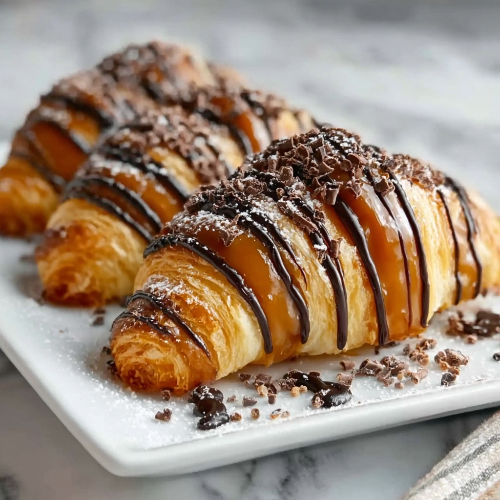 Irresistible Chocolate Cream Cheese Danish Recipe - Recipe Image