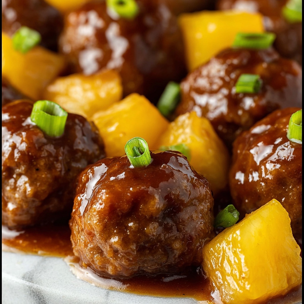 Crockpot Sweet and Sour Meatballs Recipe - Recipe Image