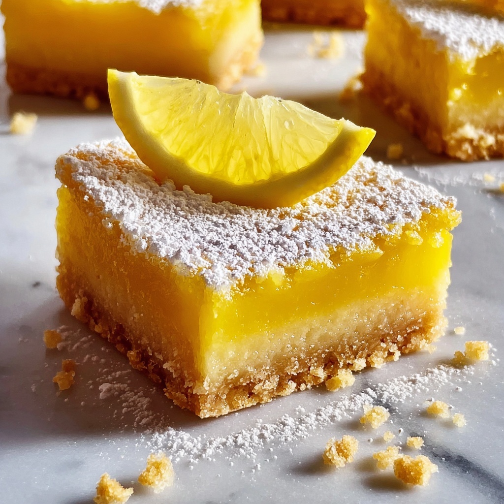 Classic Lemon Bars Recipe - Recipe Image