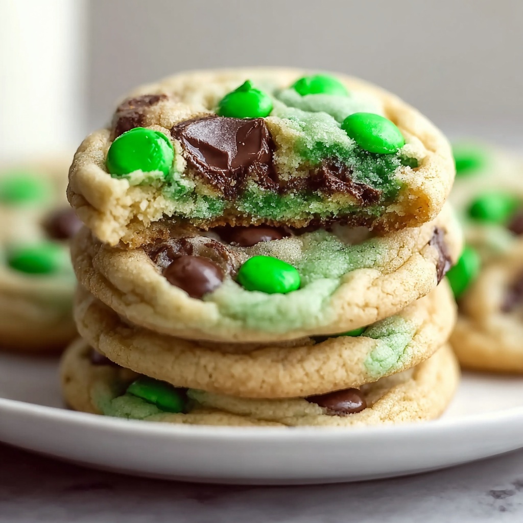 Melt-in-Your-Mouth Mint Chocolate Chip Cookies Delight Recipe - Recipe Image