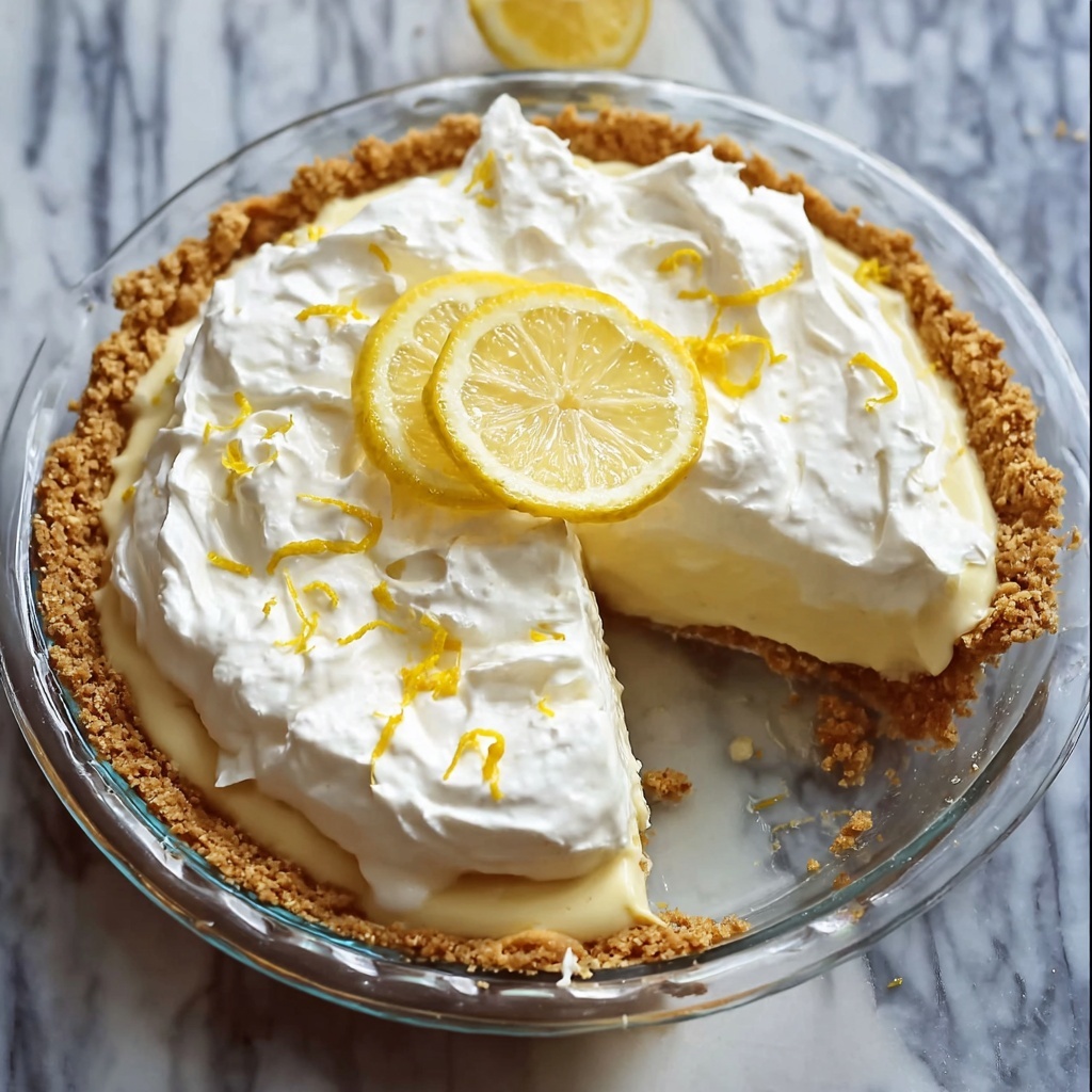 Easy Lemon Cream Pie Recipe - Recipe Image