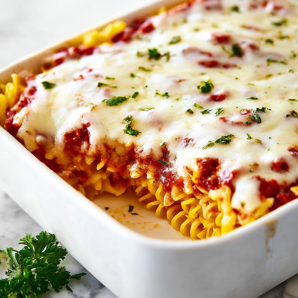 Red and White Pasta Bake Recipe - Recipe Image