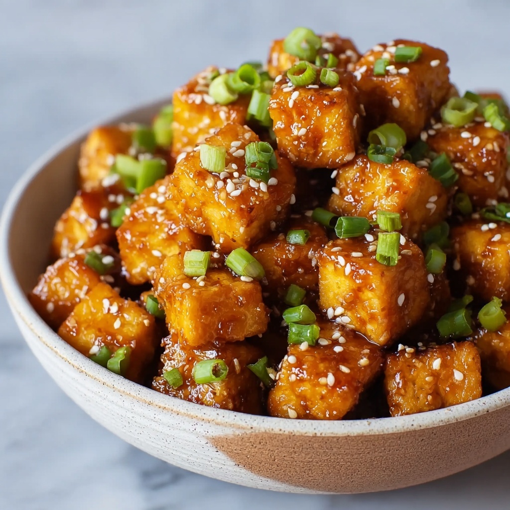 Crispy Honey-Garlic Tofu Recipe - Recipe Image