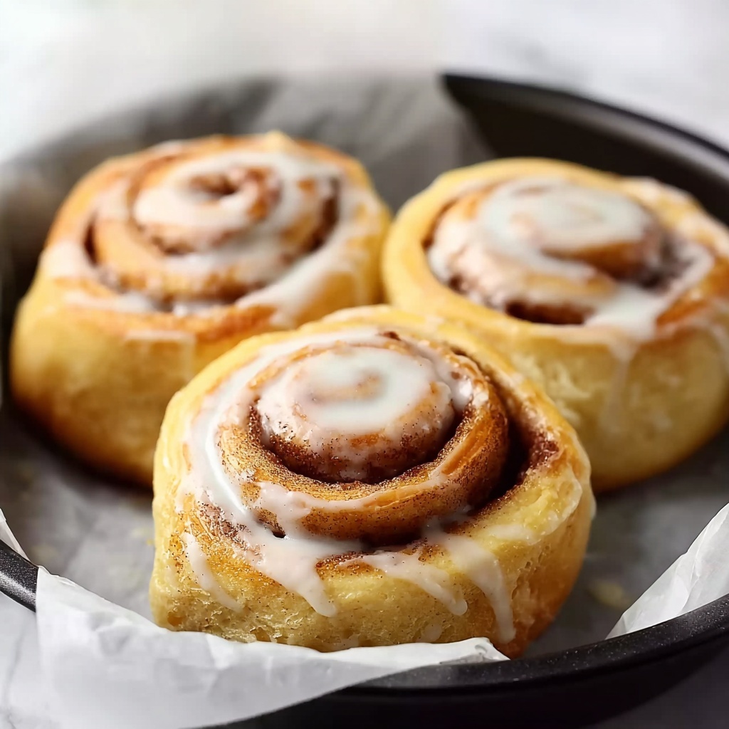 Banana Bread Cinnamon Rolls with Cream Cheese Icing Recipe - Recipe Image