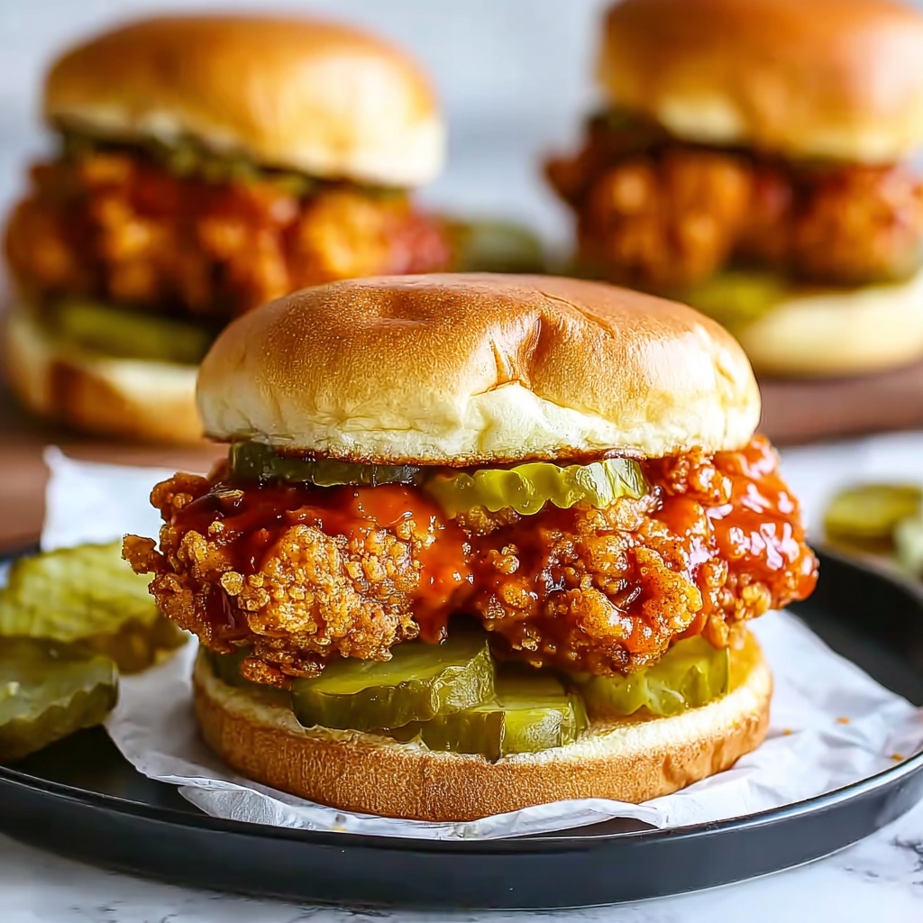 Nashville Hot Chicken Sandwiches: Try This Irresistible Recipe! Recipe - Recipe Image
