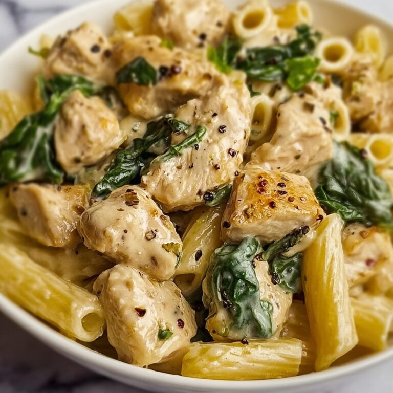 Chicken Spinach Pasta Recipe
