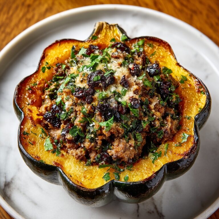 Stuffed Acorn Squash with Quinoa, Black Beans, and Corn Recipe