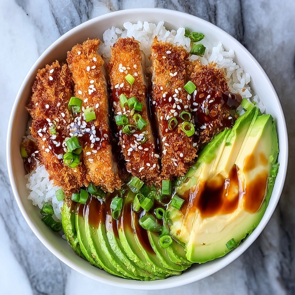 Crispy Japanese Katsu Bowls Recipe - Recipe Image