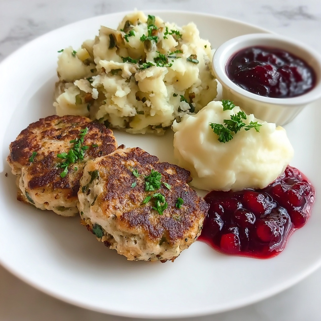 Swedish Veal Patties in Creamy Beef Broth Recipe - Recipe Image