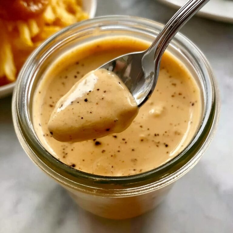 Classic Homemade Burger Sauce Recipe