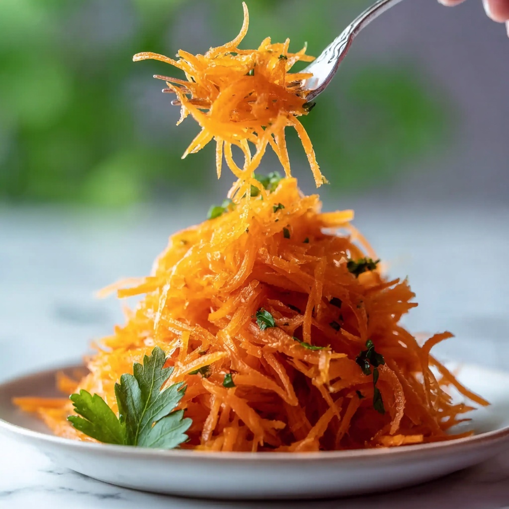 Spicy Korean Carrots Recipe - Recipe Image