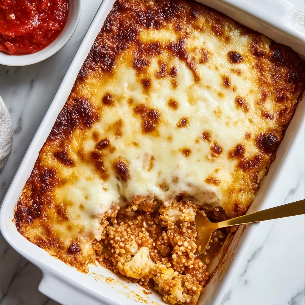 BBQ Chicken Cauliflower Rice Casserole Recipe - Recipe Image