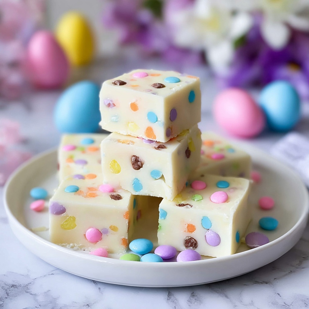 Easy Easter Fudge Recipe - Recipe Image