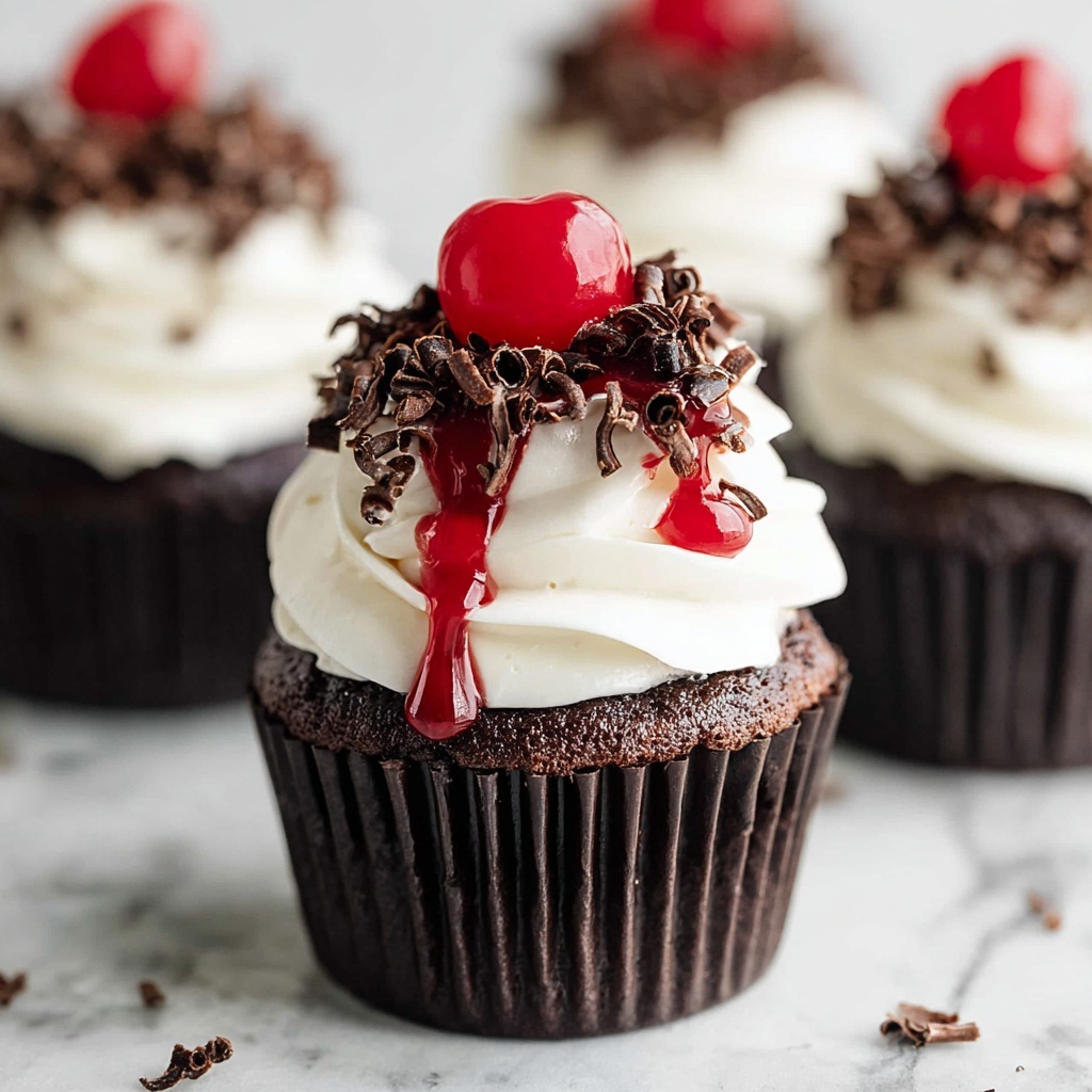 Vegan Black Forest Cupcakes Recipe - Recipe Image