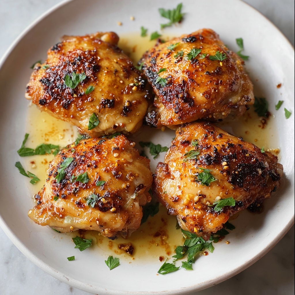 Oven Baked Boneless Chicken Thighs Recipe - Recipe Image