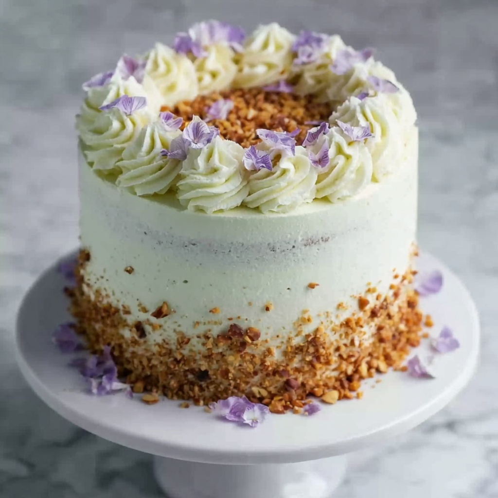 Vanilla Bean Pistachio Cake Recipe - Recipe Image